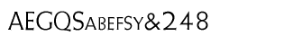 Sands Serif fonts T-Z: Weiss Titling Regular