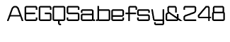 Wired fonts: Wired Black