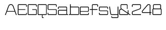 Wired fonts: Wired Regular