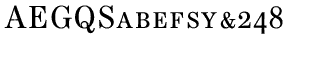Serif fonts T-Y: Worldwide Small Caps