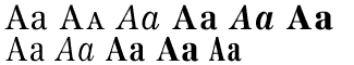 Serif fonts T-Y: Worldwide Volume