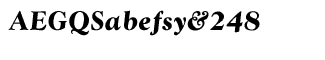 Serif fonts T-Y: WTC Goudy CE Bold Italic