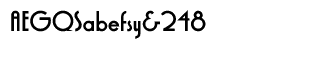 Retro fonts M-Z: Xctasy Sans Bold