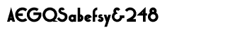 Retro fonts M-Z: Xctasy Sans Extra Bold  alternate version