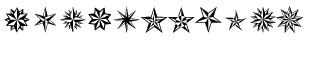Xstars And fonts: Xstars And Stripes One