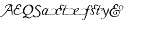 Handwriting fonts K-Y: Yan Series 333 JY Italic Alternates