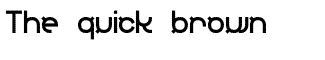 Sans Serif misc fonts: Yearend BRK