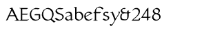 Serif fonts T-Y: Yngreena