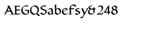 Serif fonts T-Y: Yngreena Bold