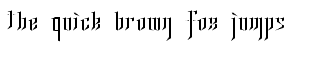 Gothic misc fonts: Ysgarth Normal