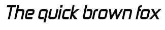 Sans Serif misc fonts: Zekton-Bold Italic