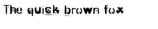 Typewritten misc fonts: Zombie-Noize
