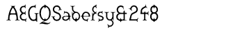 Zoroaster fonts: Zoroaster Regular